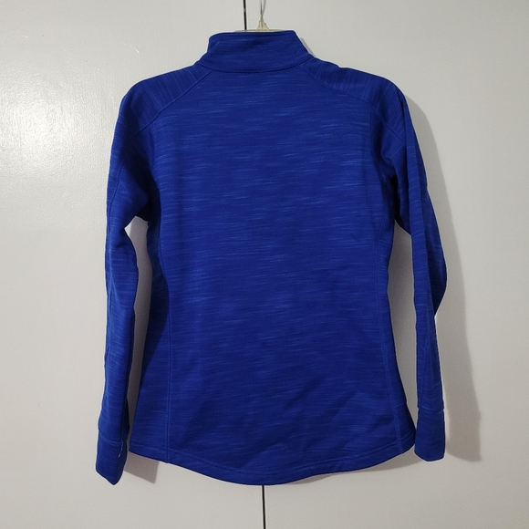 NWT  Majestic Fan Fashion Women's S   KC Royals  Sweatshirt   Top   Blue - Picture 2 of 11